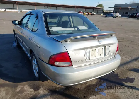 2001 Nissan Sentra Se из США, поврежденный, VIN 3N1BB51D51L114102